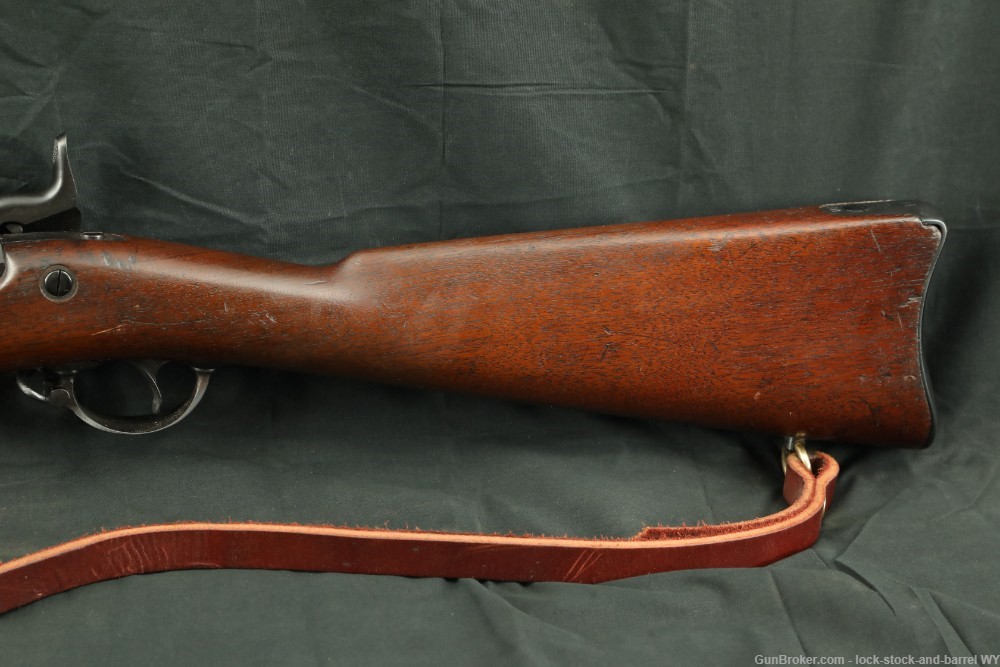 Custom Springfield Model 1884 Trapdoor 410 Single Shot Shotgun 1889 Antique-img-11