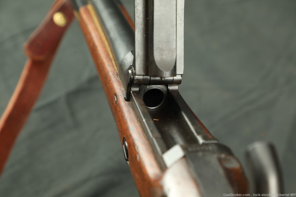 Custom Springfield Model 1884 Trapdoor 410 Single Shot Shotgun 1889 Antique-img-23