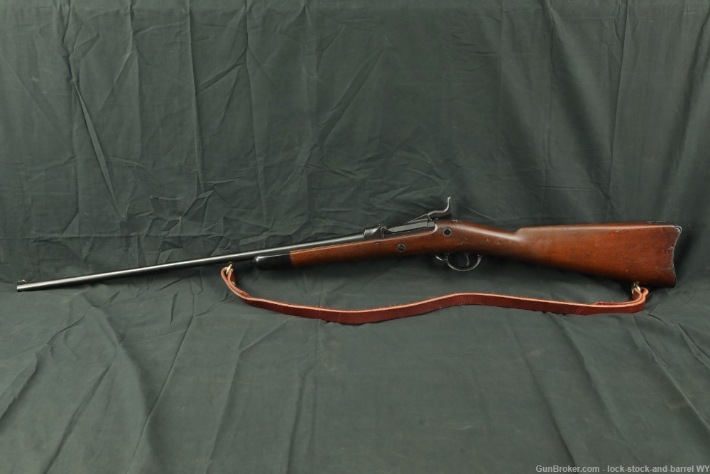 Custom Springfield Model 1884 Trapdoor 410 Single Shot Shotgun 1889 Antique-img-7