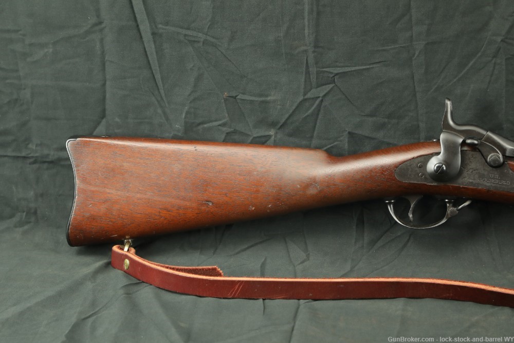 Custom Springfield Model 1884 Trapdoor 410 Single Shot Shotgun 1889 Antique-img-3