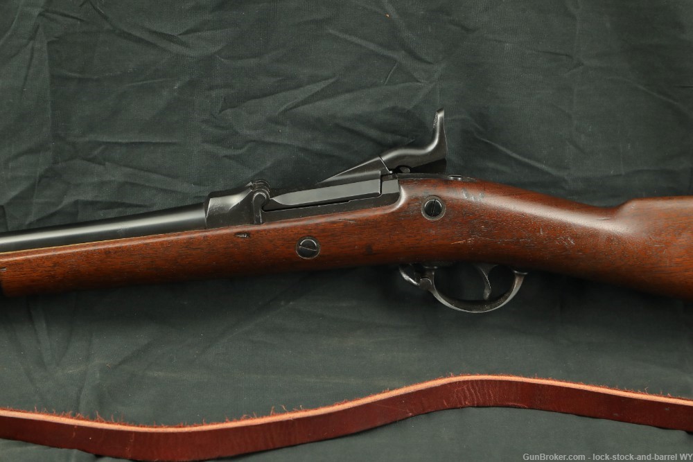 Custom Springfield Model 1884 Trapdoor 410 Single Shot Shotgun 1889 Antique-img-10