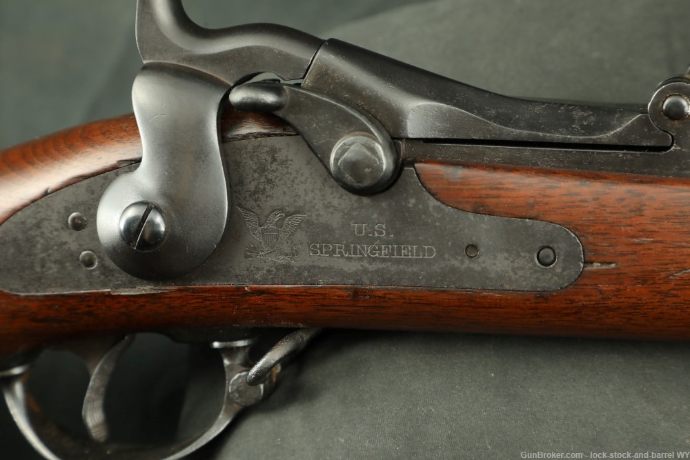 Custom Springfield Model 1884 Trapdoor 410 Single Shot Shotgun 1889 Antique-img-25