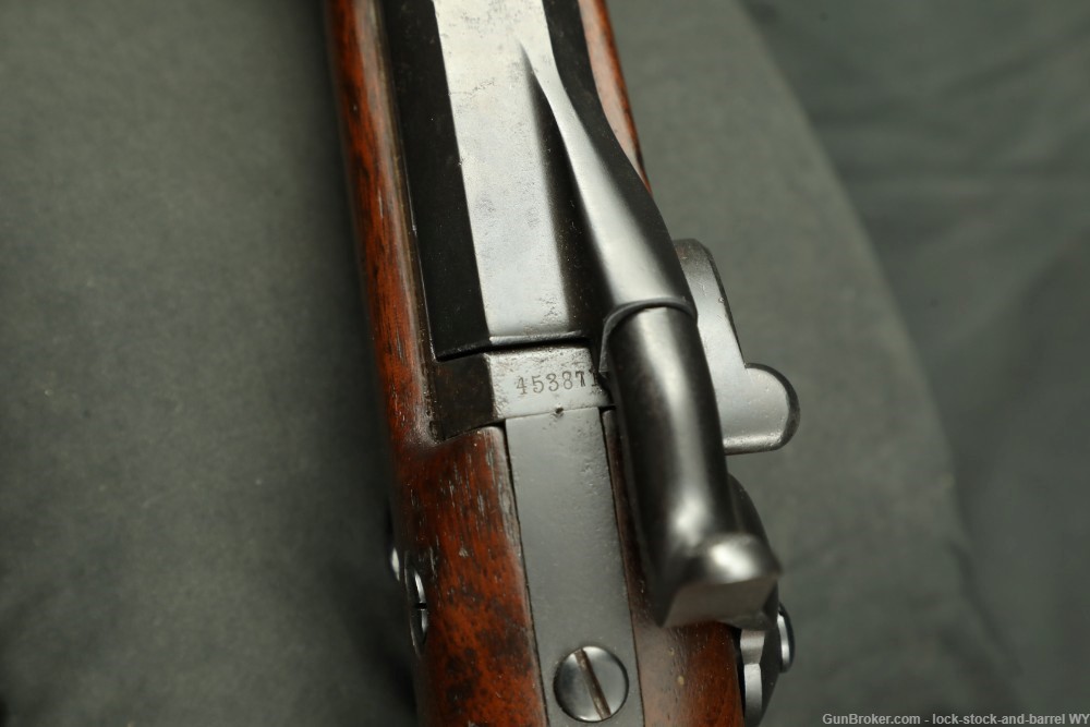 Custom Springfield Model 1884 Trapdoor 410 Single Shot Shotgun 1889 Antique-img-28