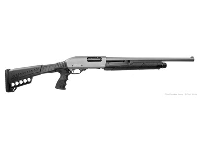 GForce Arms GF2P Tactical Gray/Black 12ga Pump Action Shotgun