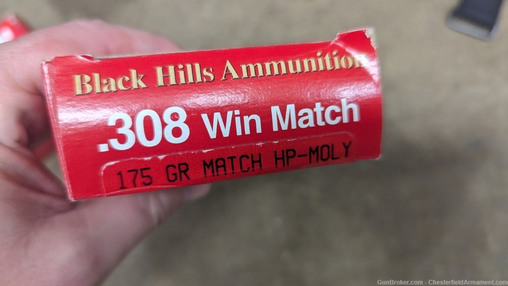 Black Hills .308 Win Moly-coated *Lot of 60 rounds*-img-1