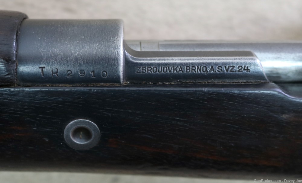WWII Vintage Czech VZ24 BRNO Mauser 8mm-img-13
