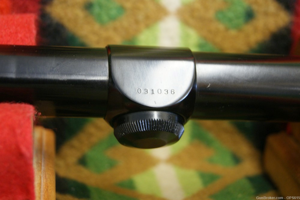 Burris 3x9 rifle scope Gloss blue Early USA Production-img-2