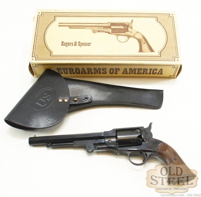 Italian Euroarms Of America .44 Army Reproduction. .44 Cal BP Single Action-img-0