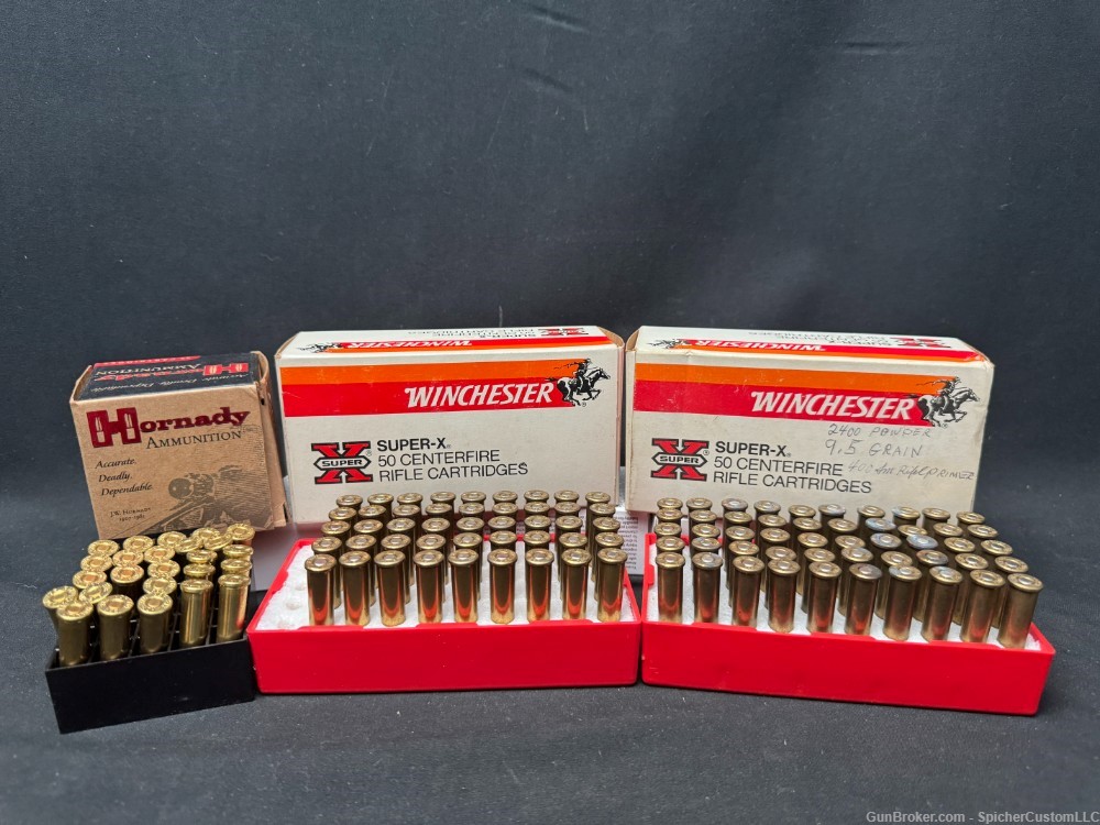 (120) Rounds, 218 Bee - (50) Reloads - Winchester / Hornady - Brass Case-img-0