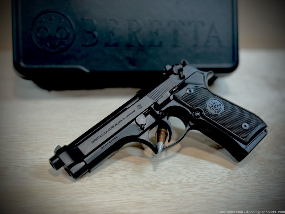 Beretta 92FS 9mm Beretta-92FS 4.9" J92F300M 92FS Beretta-img-0