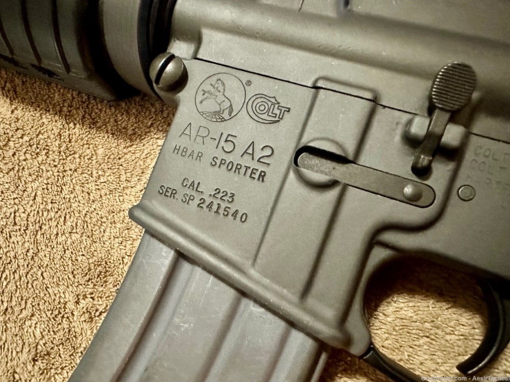 Colt AR-15 HBAR Sporter 5.56NATO 1986 R6600 pre-ban-img-10