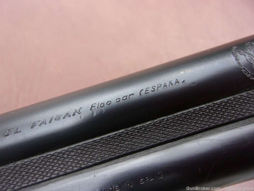 El Faisan Spanish .410 Side By Side 27.5" Shotgun NICE SXS Double $1START-img-14