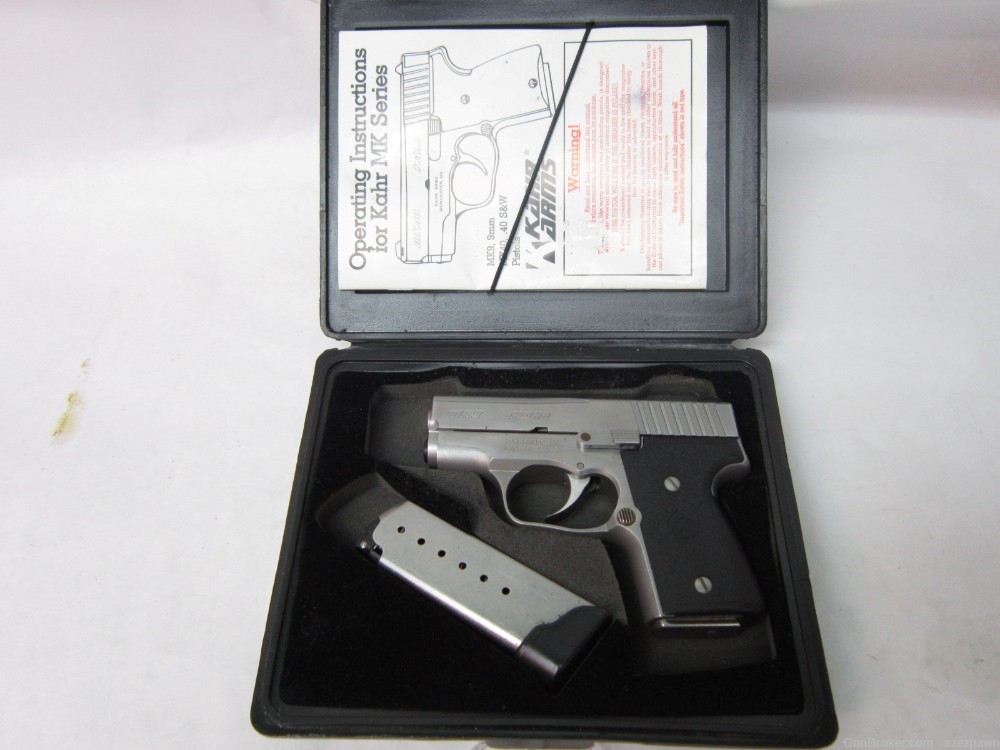 Kahr Arms MK9, Elite 98 in 9mm, Very Good Cond. w/Factory Box, 2 Mags-img-0