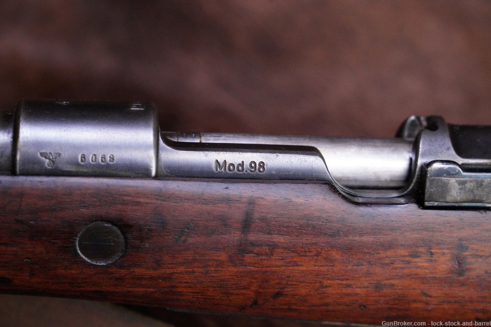 WWII German K98 Mauser Oberndorf 42 1940 8mm Bolt Action Rifle C&R-img-19