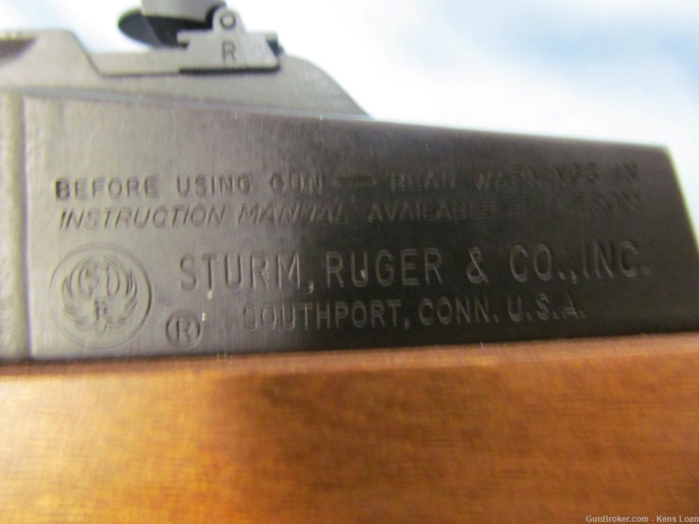 1999 Ruger Mini-14 Ranch Rifle 223 Rem 18.5" Blued Ruger Mini14-img-15