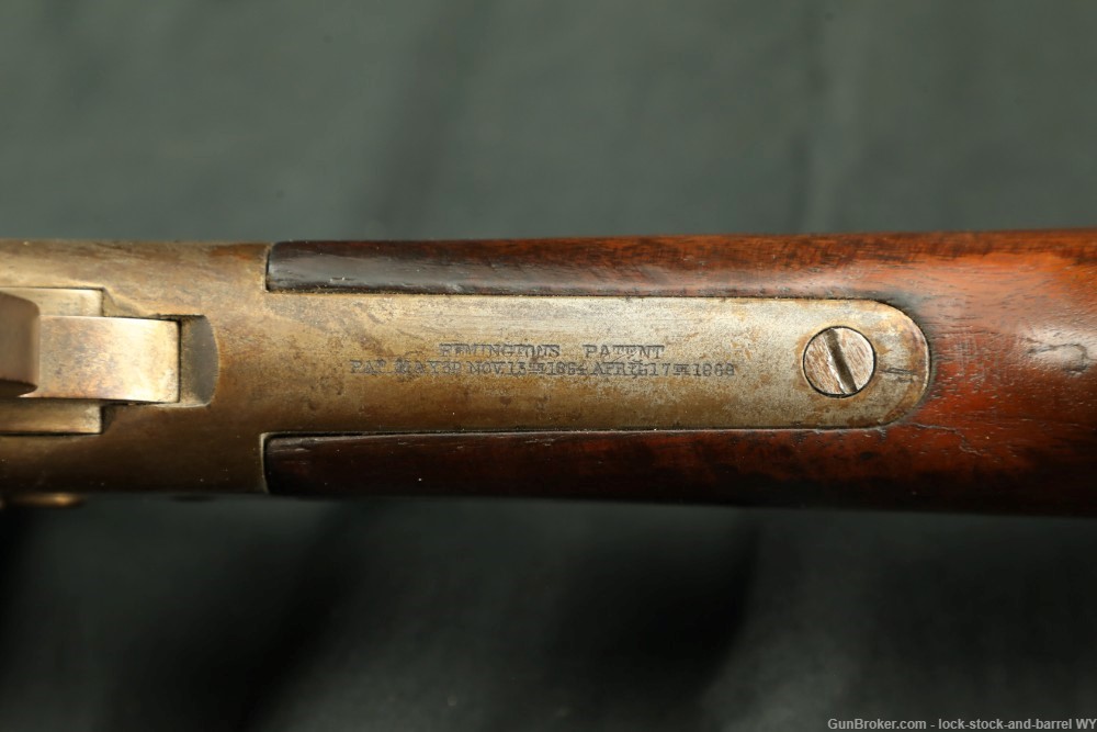 Custom Springfield Remington Model 1870 Navy Rolling Block Rifle, Antique-img-30