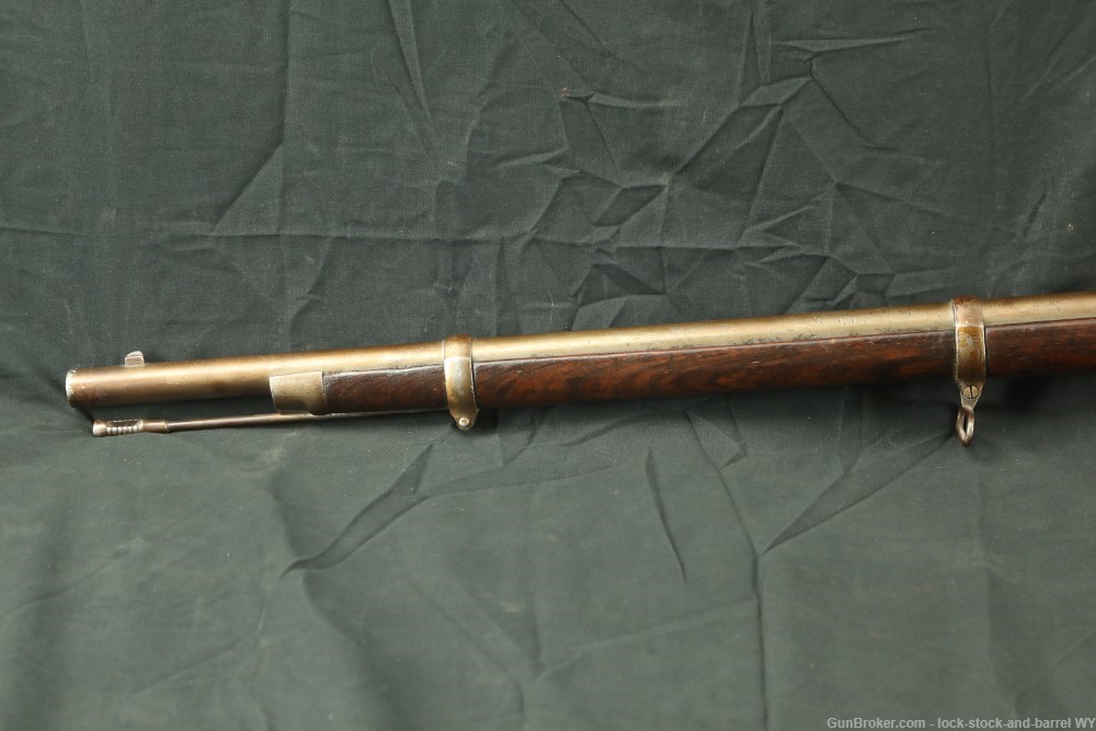 Custom Springfield Remington Model 1870 Navy Rolling Block Rifle, Antique-img-9