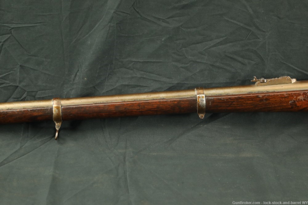 Custom Springfield Remington Model 1870 Navy Rolling Block Rifle, Antique-img-10