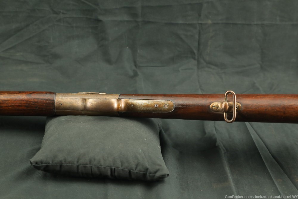 Custom Springfield Remington Model 1870 Navy Rolling Block Rifle, Antique-img-20