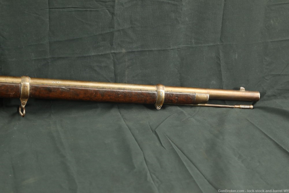 Custom Springfield Remington Model 1870 Navy Rolling Block Rifle, Antique-img-7