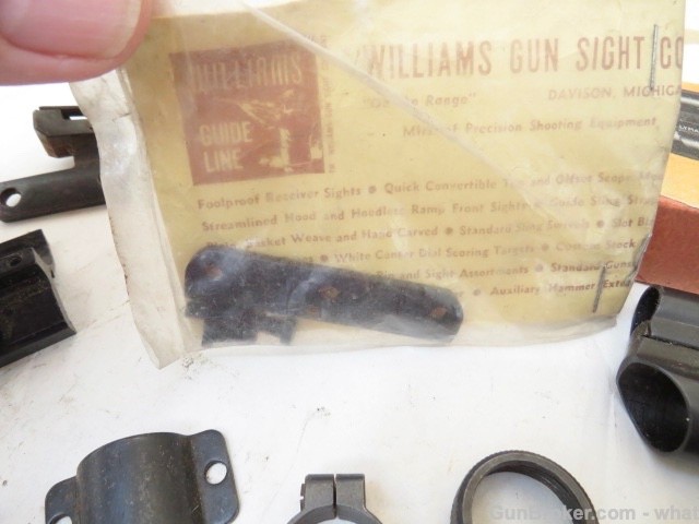 Misc Gunsmith Lot of Scope Bases Rings Sights & Parts Lyman Williams ETC-img-10