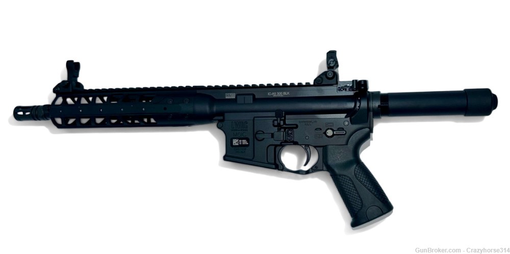 NIB - LWRC IC-A5 300 BLK 10.5" Black Pistol With Geissele SSA-E Trigger-img-6
