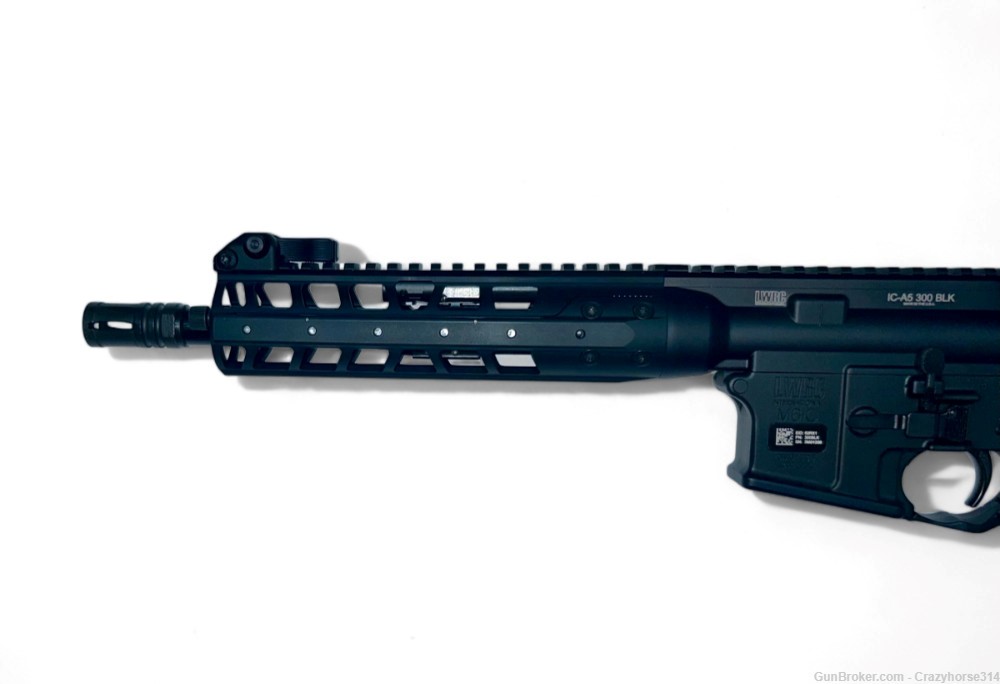 NIB - LWRC IC-A5 300 BLK 10.5" Black Pistol With Geissele SSA-E Trigger-img-7