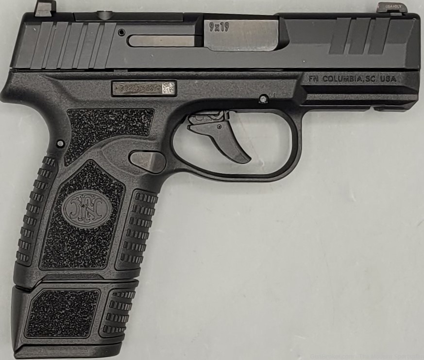 FN Reflex MRD 9mm 3.3" Semi Auto Pistol Optic Black Ready Night Sights 9x19-img-1