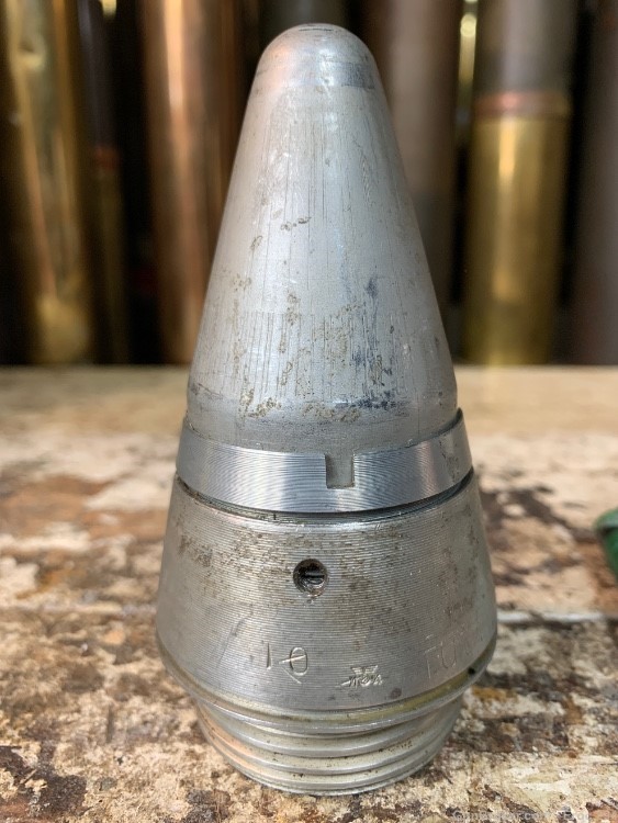WW2 1945 dated German 88mm fuze Ztzs30  in mint condition -img-2