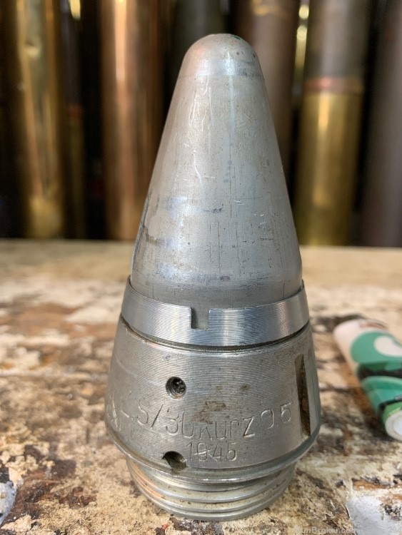 WW2 1945 dated German 88mm fuze Ztzs30  in mint condition -img-0