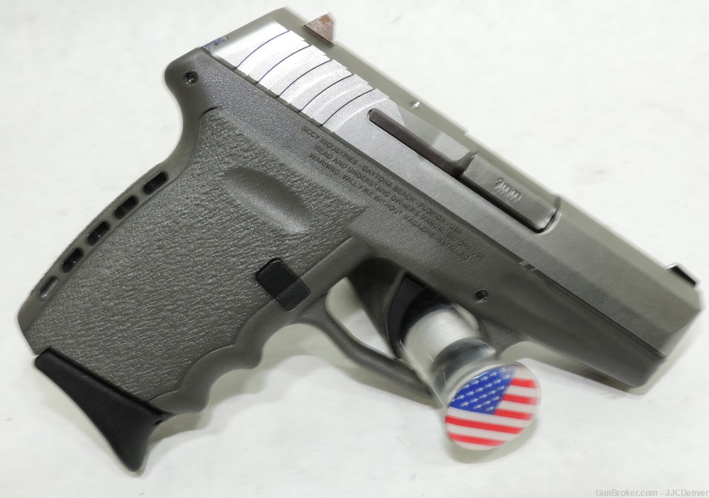 SCCY CPX-2 TTSG 9mm Stainless on Sniper Grey, 10+1 -img-2