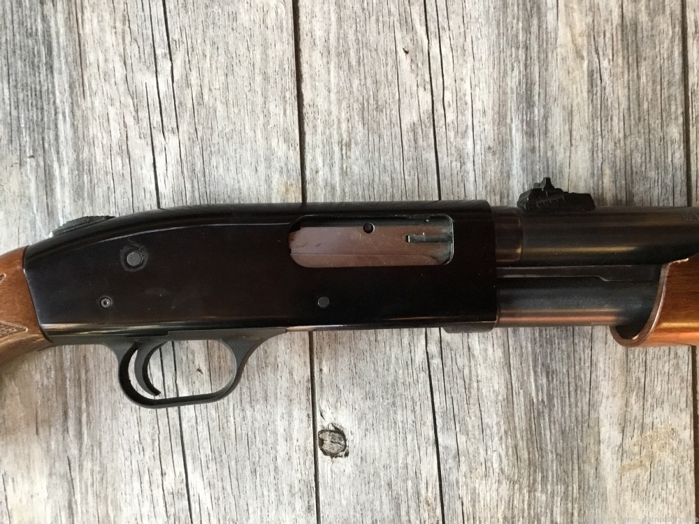 Mossberg 500A 12 ga. 3” Pump 24’ Smooth Bore Rifle Sight Deer Gun-img-1