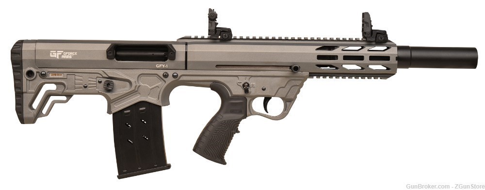 GFORCE ARMS GFY1 12GA 18.5" 5+1 CERAKOTE TAC GRAY-img-2