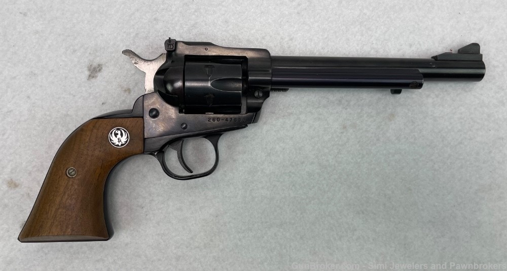 Ruger NM single six .22cal single action revolver new model -img-1