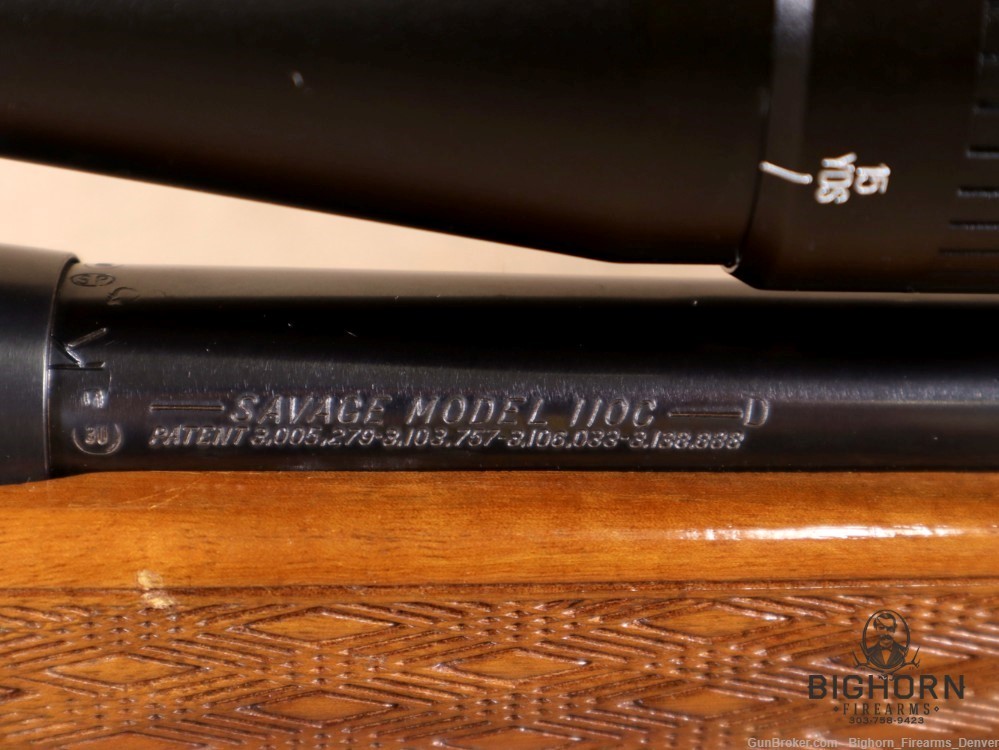 Savage Model 110C, .22-250 Rem. 24" Heavy Tapered Brl w/ Tasco 6-24X42 $.01-img-29