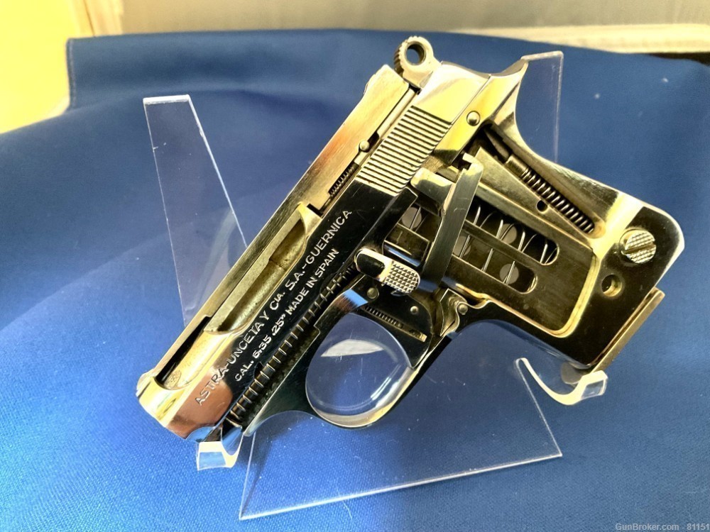 ASTRA Model 200 Nickle Plated Cut Away Pistol-img-4