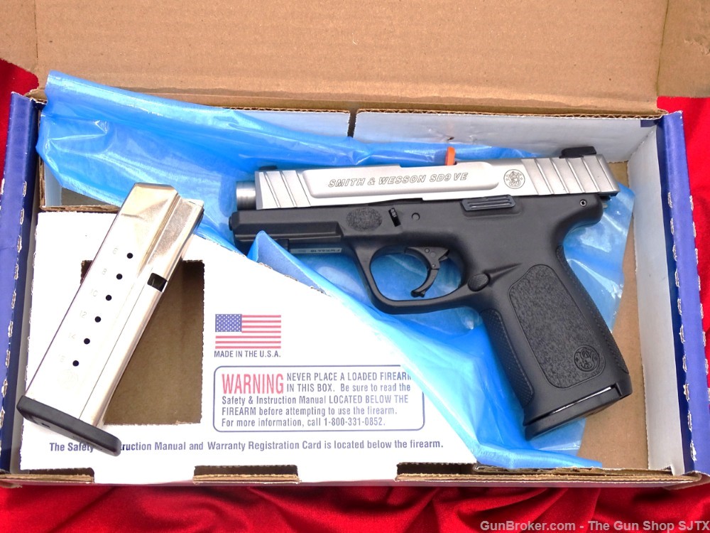 Smith & Wesson S&W SD9 VE 9mm Pistol-img-6