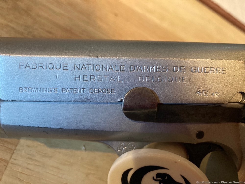 FABRIQUE NATIONALE D'ARMES HP35 Browning High Power FN HI POWER Pistol-img-1