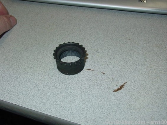 AR15 BARREL NUT  TRUE USGI SURPLUS-img-0