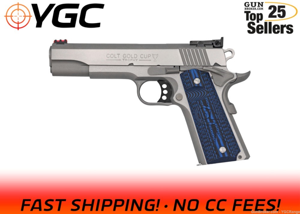 Colt Gold Cup Lite 1911 45ACP Gold-Cup O5070GCL-img-0