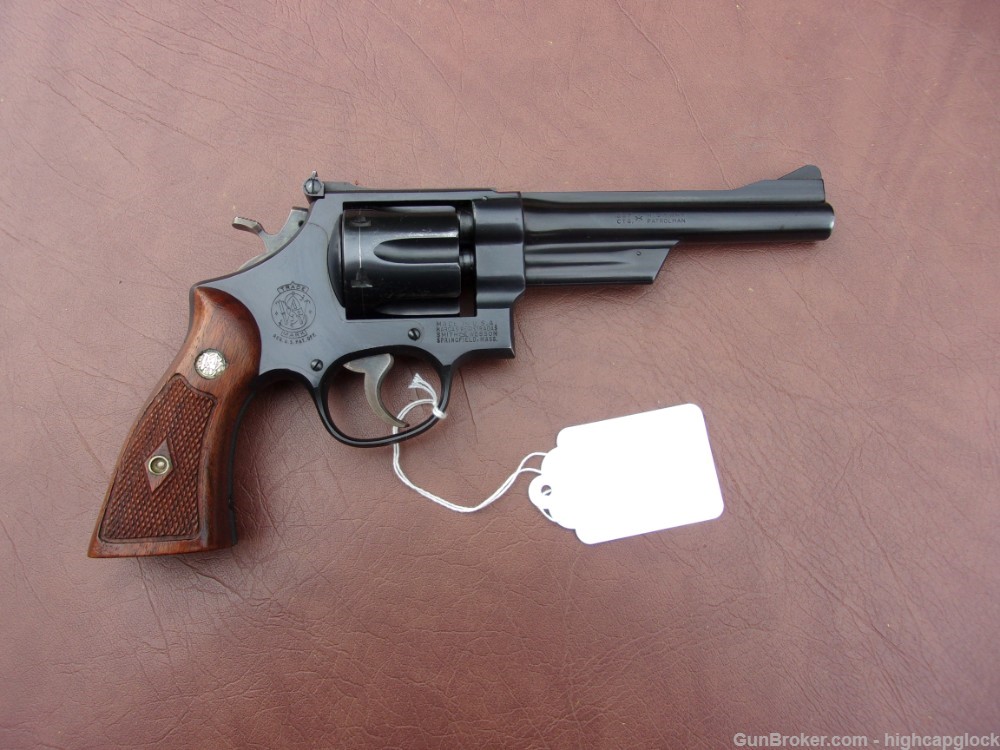 S&W Smith & Wesson 28 357 Mag Highway Patrolman 6" 28-2 Revolver $1START-img-27