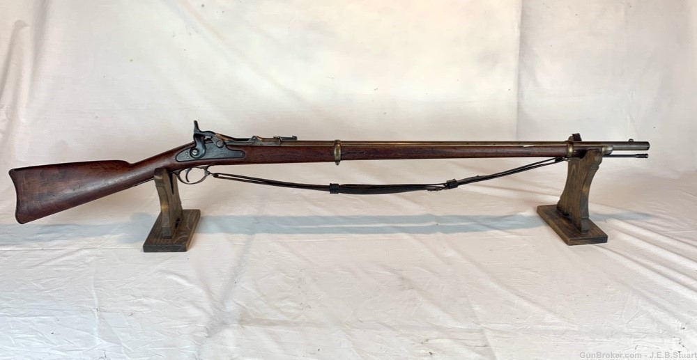 Springfield Model 1868 Trapdoor Rifle w/Sling-img-0