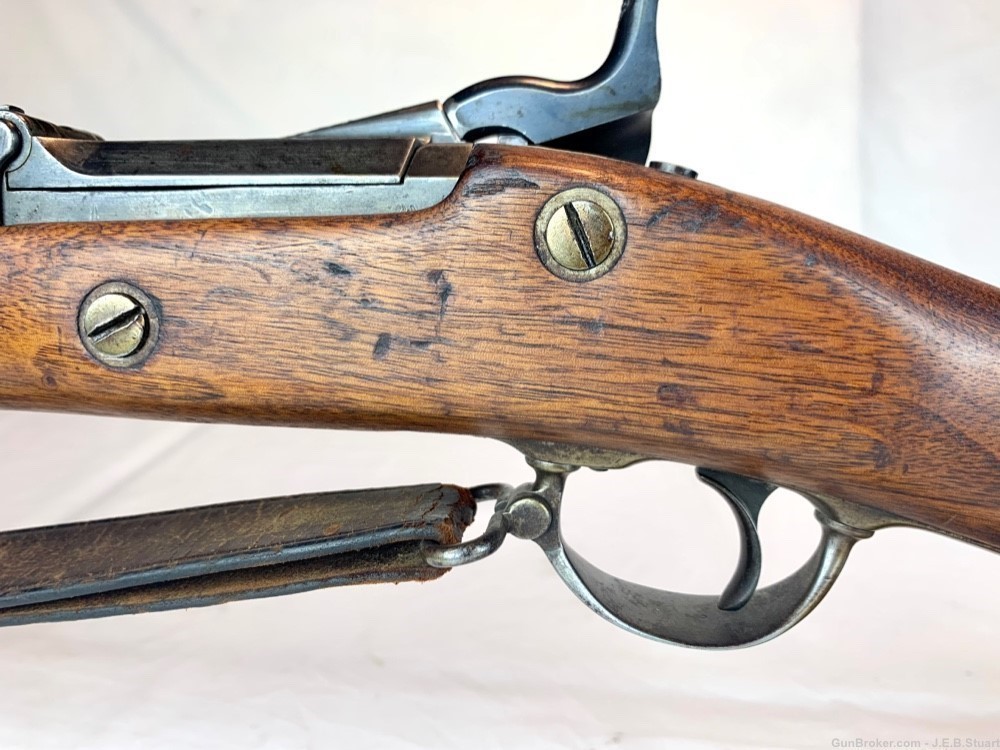 Springfield Model 1868 Trapdoor Rifle w/Sling-img-22