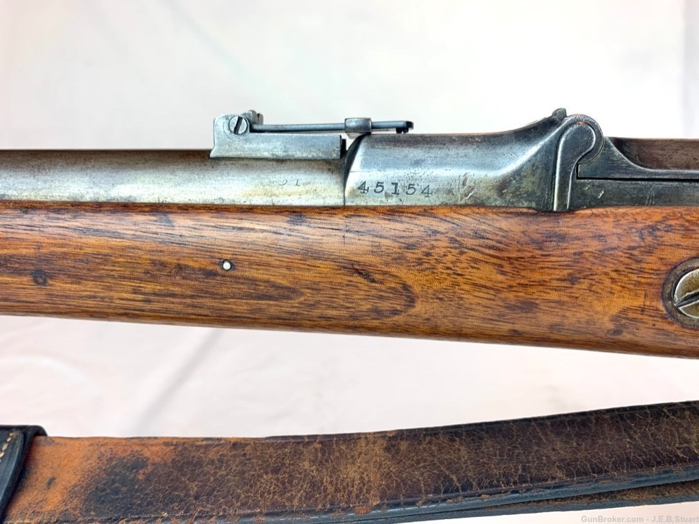 Springfield Model 1868 Trapdoor Rifle w/Sling-img-23