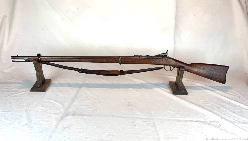 Springfield Model 1868 Trapdoor Rifle w/Sling-img-17