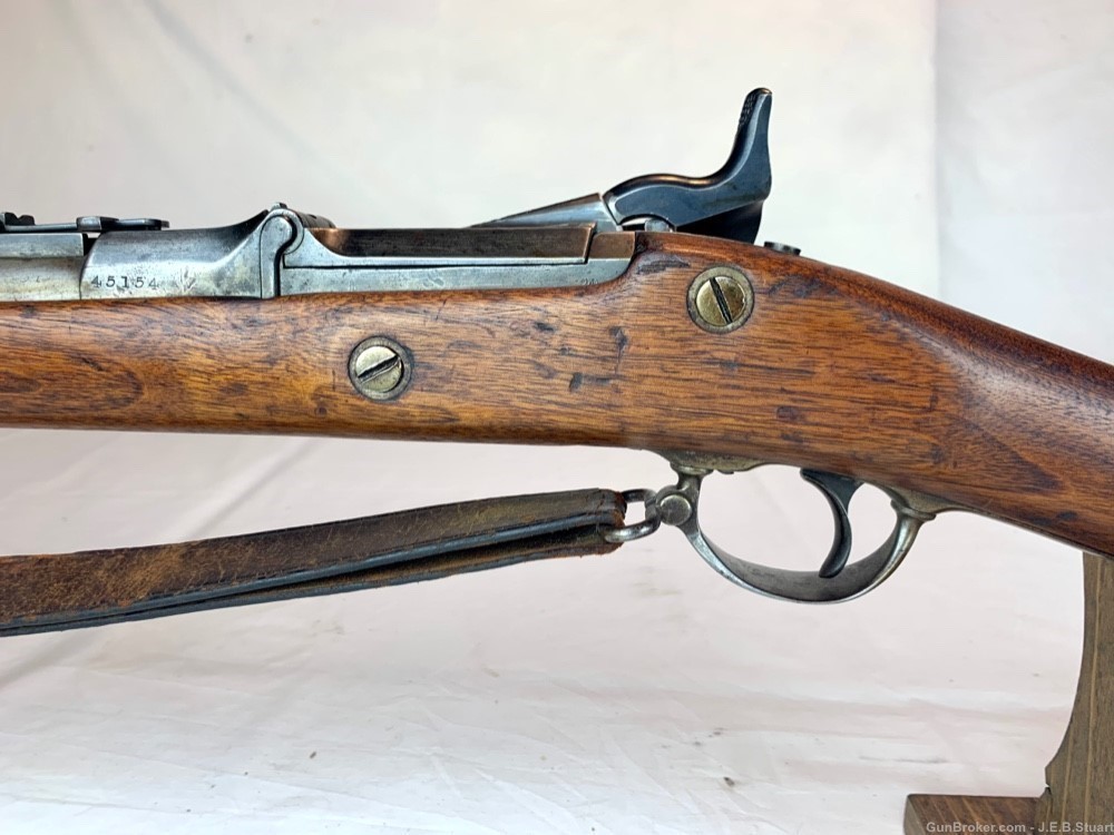 Springfield Model 1868 Trapdoor Rifle w/Sling-img-21