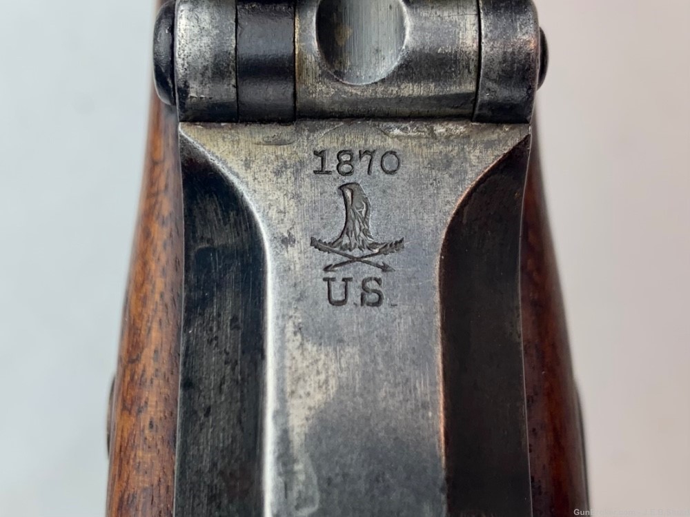 Springfield Model 1868 Trapdoor Rifle w/Sling-img-35