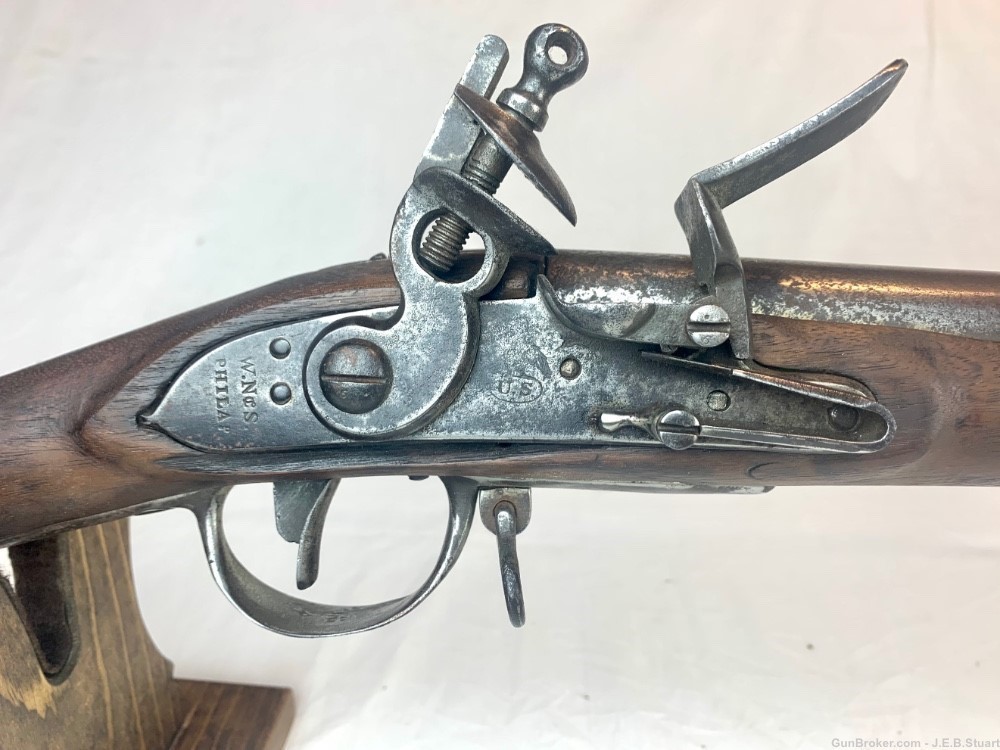 W.N.&S. 1808 Contract Flintlock Musket Philadelphia-img-0
