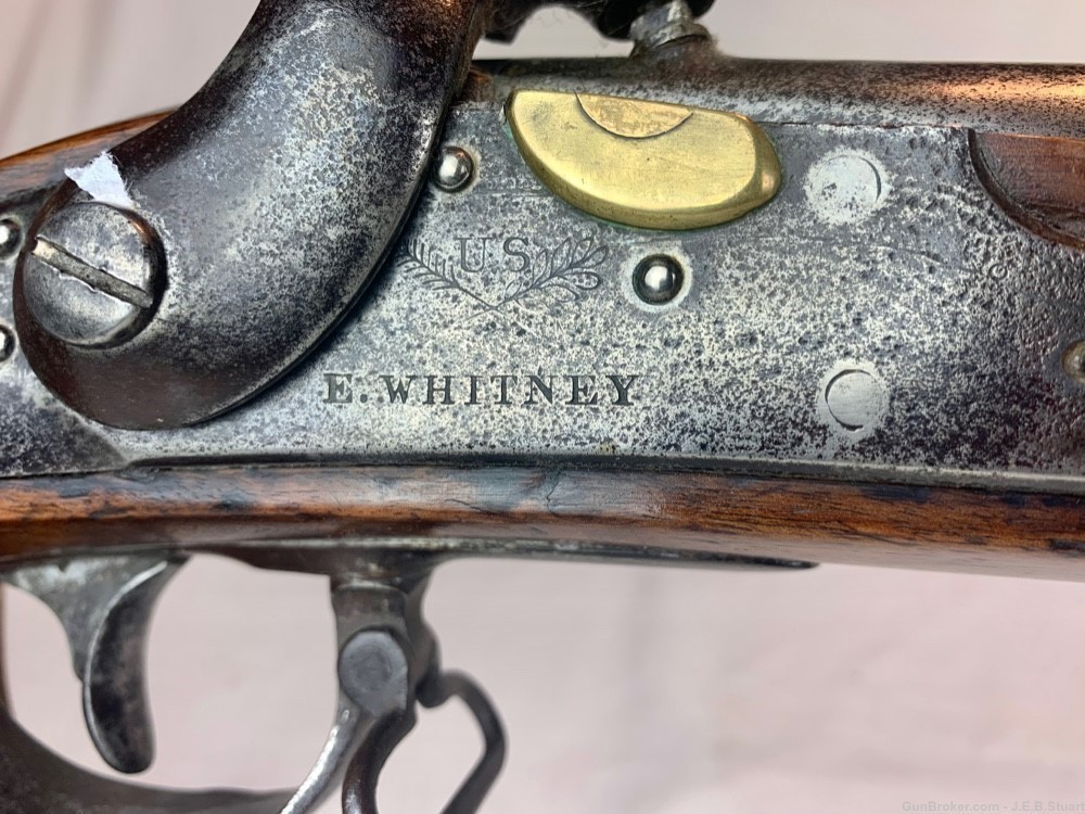 Whitney Model 1816 1822 Percussion Musket Massachusettes-img-4