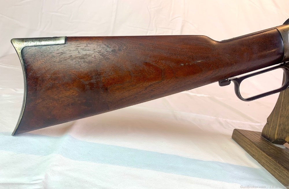 Antique Winchester Model 1873 Rifle Excellent Bore-img-7